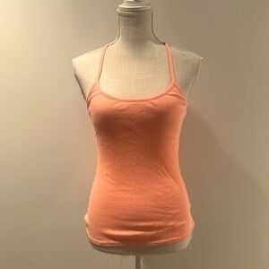 Express peach colored tank
